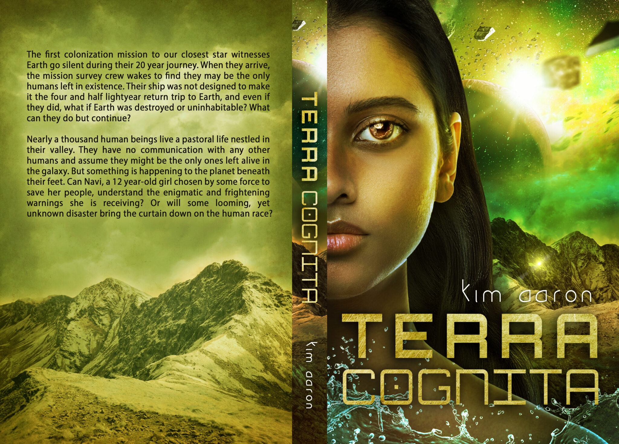 Cover for print version of Terra Cognita